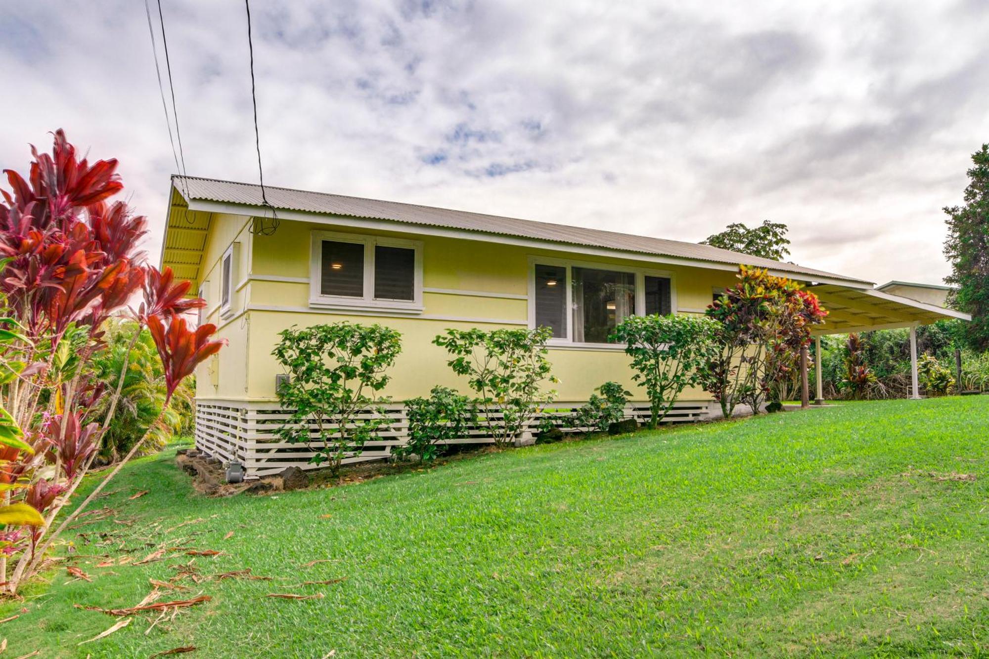 Charming Historic Hilo House Minutes To Beach! Eksteriør billede